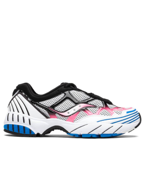 Saucony Grid Web - White/pink/blue