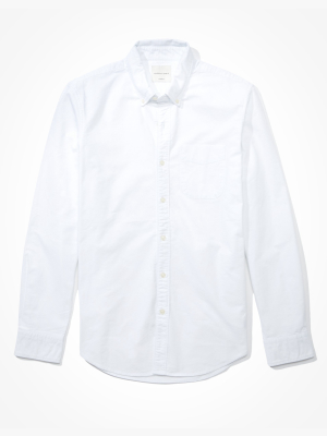 Ae Slim Fit Oxford Button-up Shirt