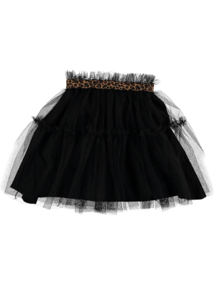 Tocoto Vintage Tulle Skirt - Black