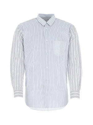 Comme Des Garçons Shirt Striped Tailored Shirt