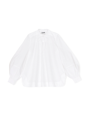 Cotton Poplin Blouse