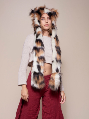 Manx Cat Collector Edition Faux Fur Hood