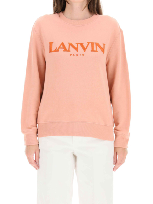 Lanvin Embroidered Logo Sweater