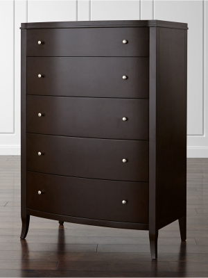 Colette Espresso 5-drawer Chest