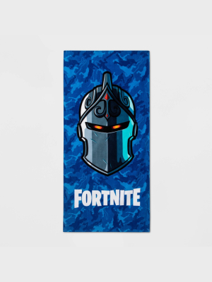 Fortnite Black Knight Beach Towel Blue - Epic Games