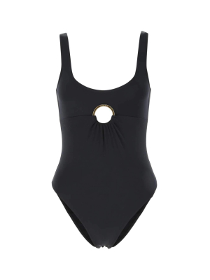 Versace Ruched Detail Swimsuit