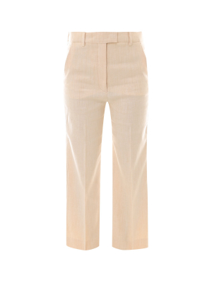 Sportmax High-rise Cropped Pants