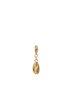 Metal Puka Shell Clasp Charm