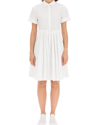 Alexander Mcqueen Waist-detailed Shirt Dress