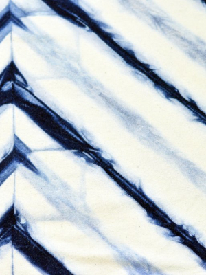 Hand Dyed Indigo Linear Scarf Design By Riverside Tool & Dye