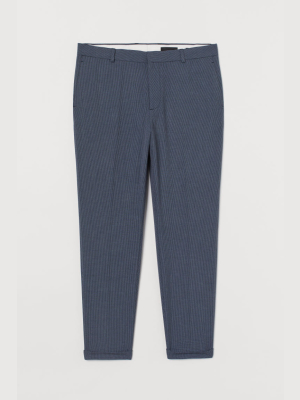 Skinny Fit Suit Pants