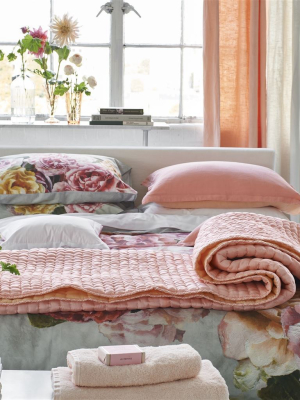 Chenevard Blossom & Peach Quilts & Pillowcases