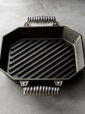Finex Cast-iron Double-handle Grill Pan