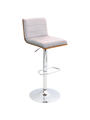 Vasari Adjustable Barstool Metal - Lumisource