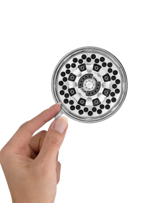 Powerpulse Fixed Mount Shower Head 6-mode Chrome - Waterpik