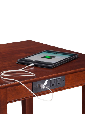 Printer Stand Classic Mission Usb Charger - Atlantic Furniture