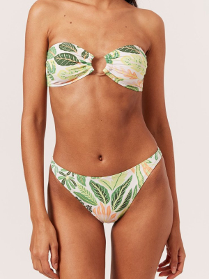 The Tati Top In Palm Leaf