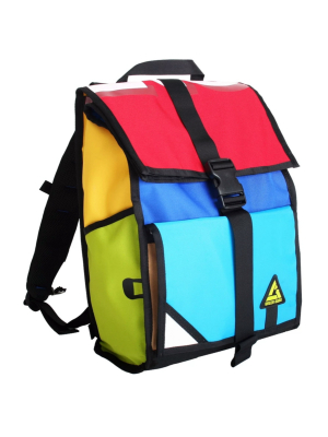 Green Guru Joyride Multi-color 24l Roll-top Backpack