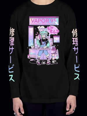 Vapor95 Repair Service Long Sleeve Tee