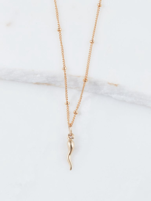 Baby Italian Horn Necklace