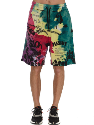 Mauna Kea Tie-dye Bermuda Shorts