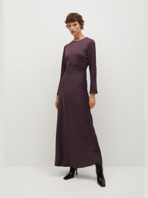 Cut-out Back Dress