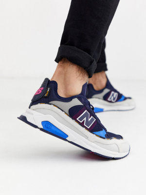 New Balance X Racer Cordura Trainers In Blue