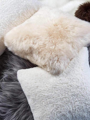 Sheepskin Throw - Grey