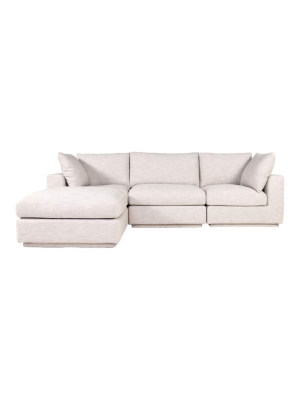 Justin Lounge Modular Sectional Taupe