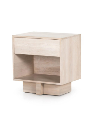 Bodie Nightstand - Ashen Walnut