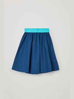 A-line Cotton Skirt