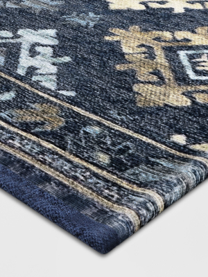 Indigo Tapestry Woven Rug - Threshold™