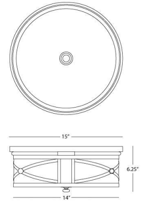 Chase Collection Flush Mount