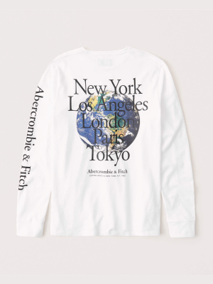 Long-sleeve City Graphic Tee