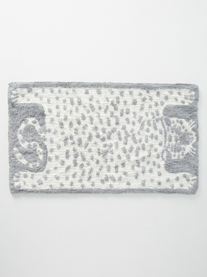 Rhiannon Leopard Bath Mat