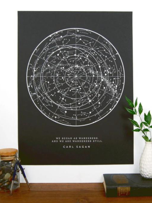 Star Chart Print