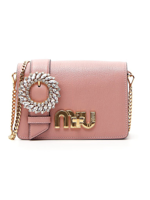 Miu Miu Lady Crystal Shoulder Bag