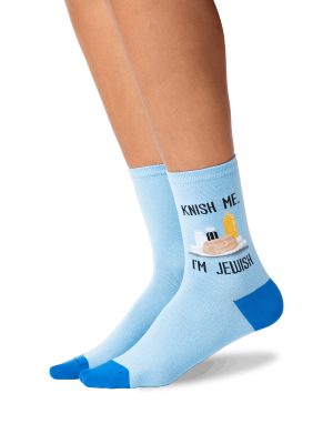 Women's Knish Me Crew Socks