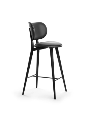 High Stool With Backrest