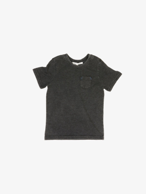 Boy's Mineral Wash Pocket Tee