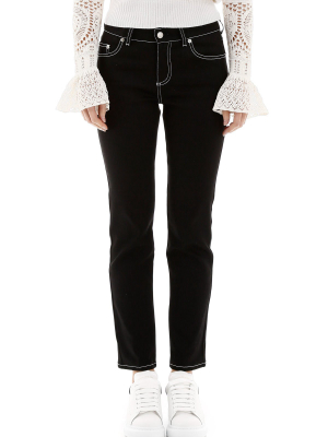 Alexander Mcqueen Straight-leg Denim Jeans