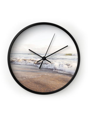 Bree Madden Simple Sea Wall Clock - Deny Designs