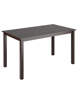 Atwood Dining Table Wood/cappuccino (55" X 32") - Corliving