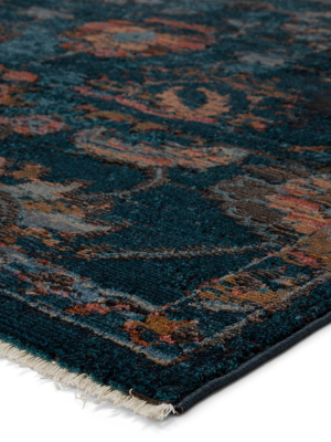 Milana Oriental Blue & Blush Rug