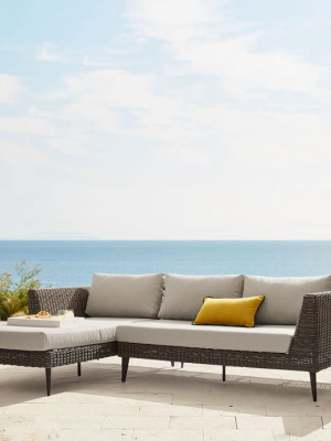 Marina Outdoor 2-piece Chaise Sectional