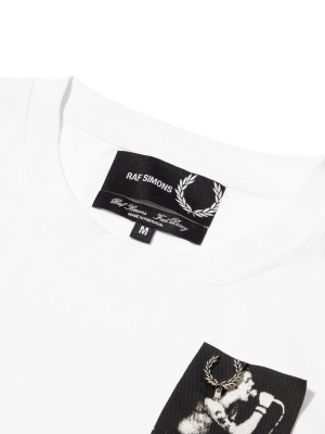 X Raf Simons Printed Patch T-shirt