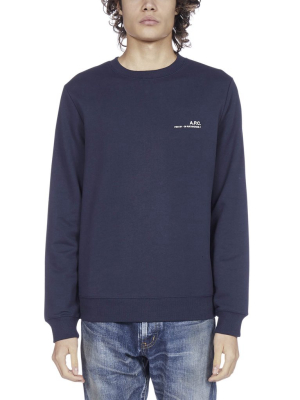 A.p.c. Item Logo Sweatshirt