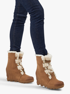 Joan Of Arctic Shearling Wedge Boot