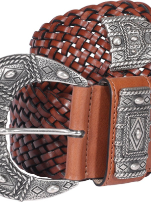 Etro Woven Buckle Belt