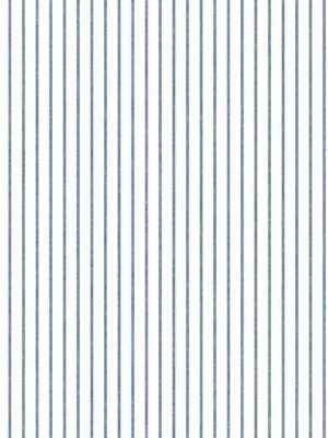 Ticking Stripe Wallpaper In Navy From The A Perfect World Collection By York Wallcoverings